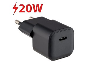 Ładowarka sieciowa QUALO Ultimate QLSN-C-20-01 Nano PD Czarny