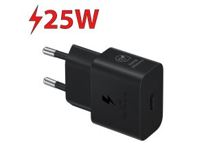 Ładowarka sieciowa SAMSUNG EP-T2510 25W + Kabel USB-C - USB-C Czarny