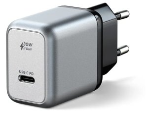 Ładowarka sieciowa SATECHI STUC30WCMEU GaN Charger 30W Szary