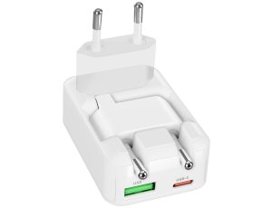 Ładowarka sieciowa SBS Flexi 30W Biały