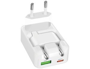 Ładowarka sieciowa SBS Flexi 45W Biały