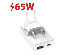 Ładowarka sieciowa SBS Flexi 65W Biały