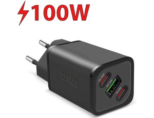 Ładowarka sieciowa SBS NanoTube Charger 100W Czarny