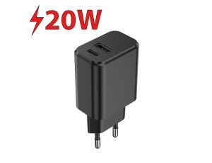 Ładowarka sieciowa SETTY 20W Czarny