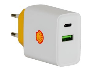 Ładowarka sieciowa SHELL USB A I C 20W
