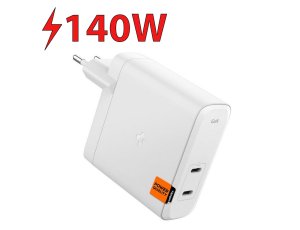Ładowarka sieciowa SPIGEN ArcStation Pro GAN-1402 140W Biały