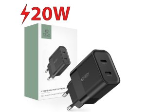 Ładowarka sieciowa TECH-PROTECT C20W PD20W Czarny