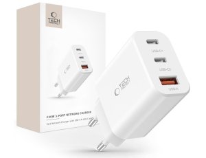 Ładowarka sieciowa TECH-PROTECT C30W PD30W/QC3.0 Biały