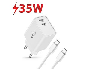 Ładowarka sieciowa TECH-PROTECT C35W PD35W Biały