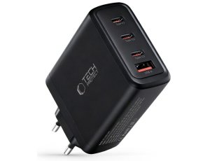 Ładowarka sieciowa TECH-PROTECT NC120W-GaN PD QC3.0 120W Czarny