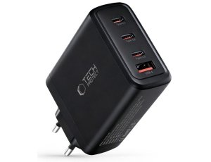Ładowarka sieciowa TECH-PROTECT NC140W-GaN PD QC3.0 140W Czarny