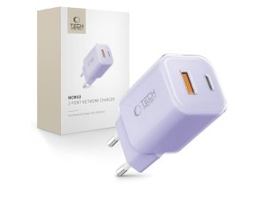 Ładowarka sieciowa TECH-PROTECT NCM33 PD 33W/QC3.0 Fioletowy