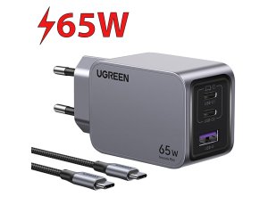 Ładowarka sieciowa UGREEN Nexode Pro 65W Czarny