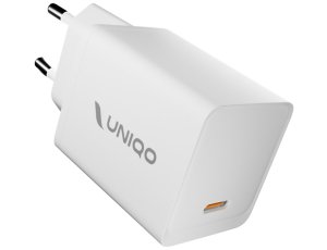 Ładowarka sieciowa UNIQO UQTRGANPD45 GaN 45W Biały