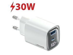 Ładowarka sieciowa USAMS CC229 30W Biały
