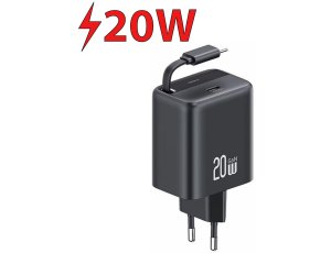 Ładowarka sieciowa USAMS CC233 20W Czarny