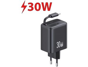 Ładowarka sieciowa USAMS CC241 30W Czarny