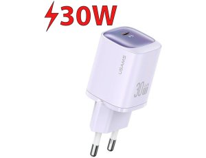 Ładowarka sieciowa USAMS CC251 30W Fioletowy