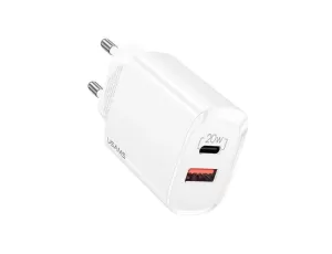 Ładowarka sieciowa USAMS T35 CC121TC01 20W Biały