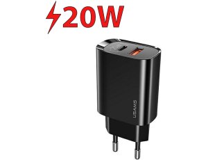 Ładowarka sieciowa USAMS T35 CC121TC02 20W Czarny
