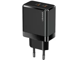 Ładowarka sieciowa USAMS T54 US-CC172 40W Gan Fast Charging Czarny