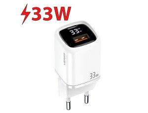 Ładowarka sieciowa USAMS US-CC152 33W Fast Charging Biały