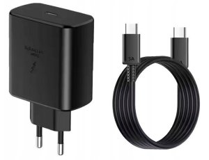 Ładowarka sieciowa USB-C kabel 1m typ C 45W kostka szybkie ładowanie 4903
