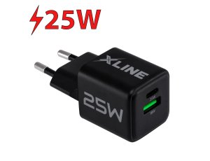 Ładowarka sieciowa XLINE WCG252K 25W Czarny