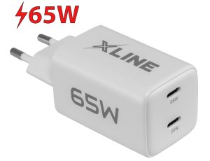 Ładowarka sieciowa XLINE WCG652CW 65W GAN Biały