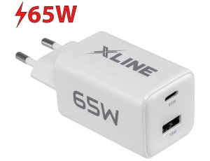 Ładowarka sieciowa XLINE WCG652W 65W GAN Biały