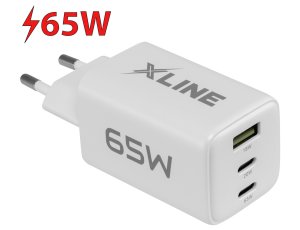 Ładowarka sieciowa XLINE WCG653W 65W GAN Biały