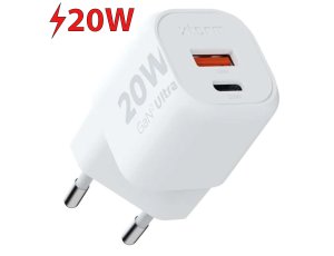 Ładowarka sieciowa XTORM GaN2 Ultra 20W Biały