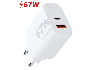 Ładowarka sieciowa XTORM GaN2 Ultra 67W Biały