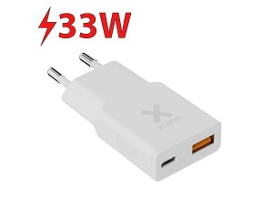 Ładowarka sieciowa XTORM Go2 SlimeLine 33W Biały