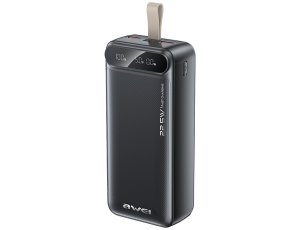 Powerbank AWEI PA-12 30000 mAh 22.5W Czarny