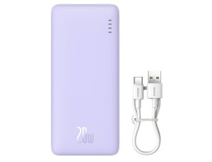 Powerbank BASEUS Airpow 20000 mAh 20W Fioletowy