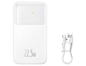 Powerbank BASEUS Comet 10000 mAh 22.5W Biały