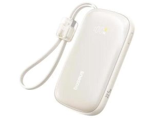 Powerbank BASEUS EnerFill FC21 Qpow 3 Ultra 10000 mAh 22.5W Beżowy
