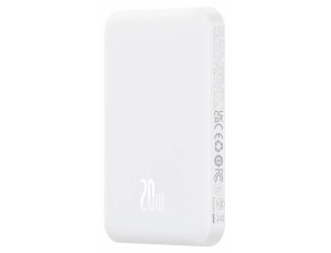 Powerbank BASEUS Magnetic Mini 5000 mAh 20W Biały