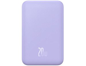 Powerbank BASEUS Magnetic Mini 5000mAh 20W Fioletowy