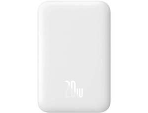 Powerbank BASEUS Magnetic Mini 6000mAh 20W Biały