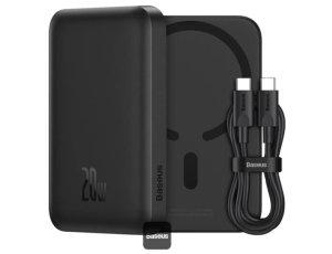 Powerbank BASEUS Magnetic Mini 6000mAh 20W Czarny