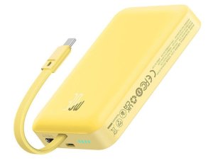 Powerbank BASEUS Magnetic Mini MagSafe 10000mAh 30W Żółty