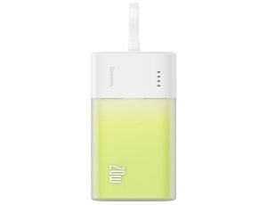 Powerbank BASEUS Popsicle 5200 mAh 20W Biało-zielony