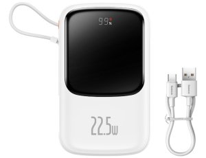 Powerbank BASEUS Qpow Pro 10000mAh 22.5W Biały
