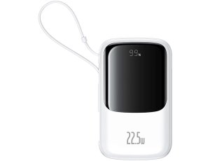 Powerbank BASEUS Qpow Pro+ 10000mAh 22.5W Biały