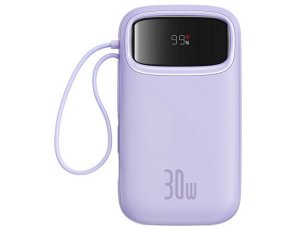 Powerbank BASEUS QPOW2 20000 mAh 30W Fioletowy