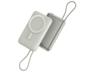 Powerbank ENERGEA Bazic Fusion Mag 10000mAh 20W Szary