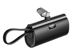 Powerbank FORCELL F-Energy Power Plug F5K3 USB-C 5000mAh 20W Czarny