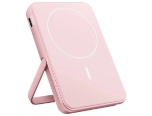 Powerbank FRESH N REBEL Magnet Wireless 5000 mAh 20W Różowy
